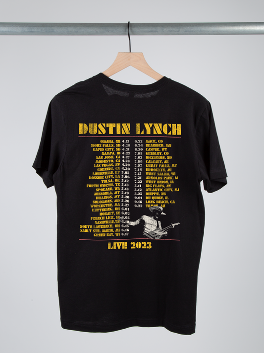 Live Tour Tee '23 - Black