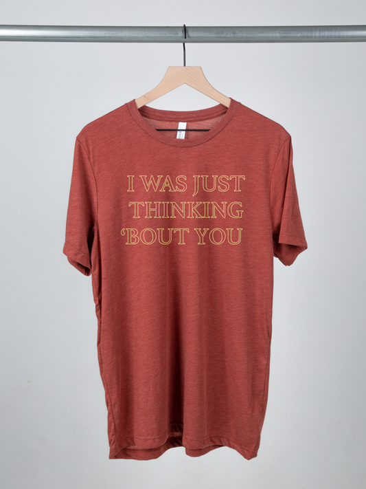 I was just thinking bout you red clay tee Dustin Lynch