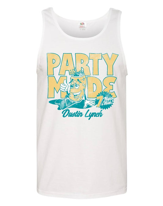 Party Mode White Tank