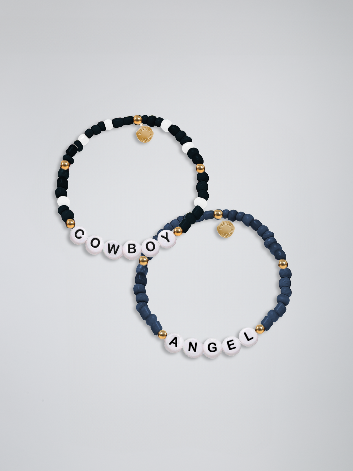 Cowboys & Angels Golden Charm Bracelets