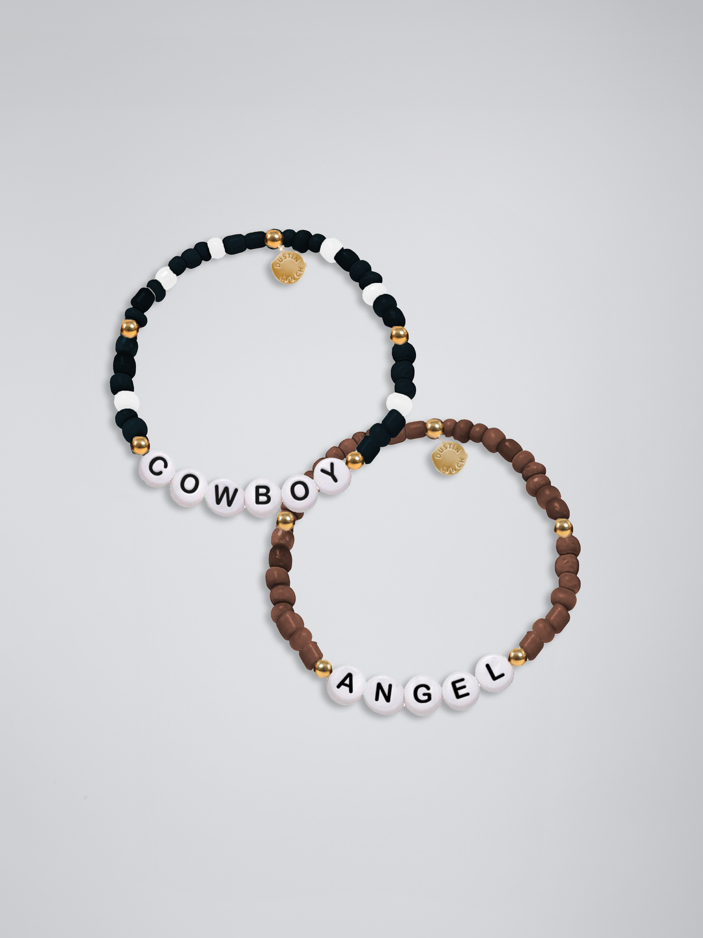 Cowboys & Angels Golden Charm Bracelets