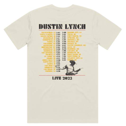 Live Tour Tee '23 - Natural