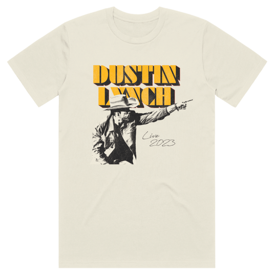 Live Tour Tee '23 - Natural