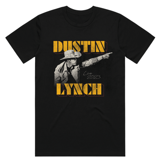 Live Tour Tee '23 - Black
