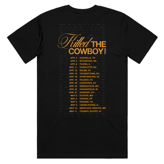 Killed The Cowboy 2024 Tour Tee