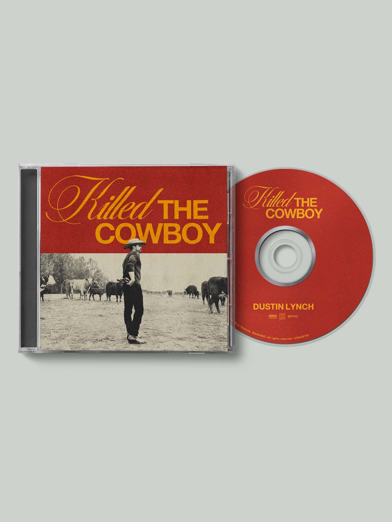 SIGNED Killed The Cowboy CD