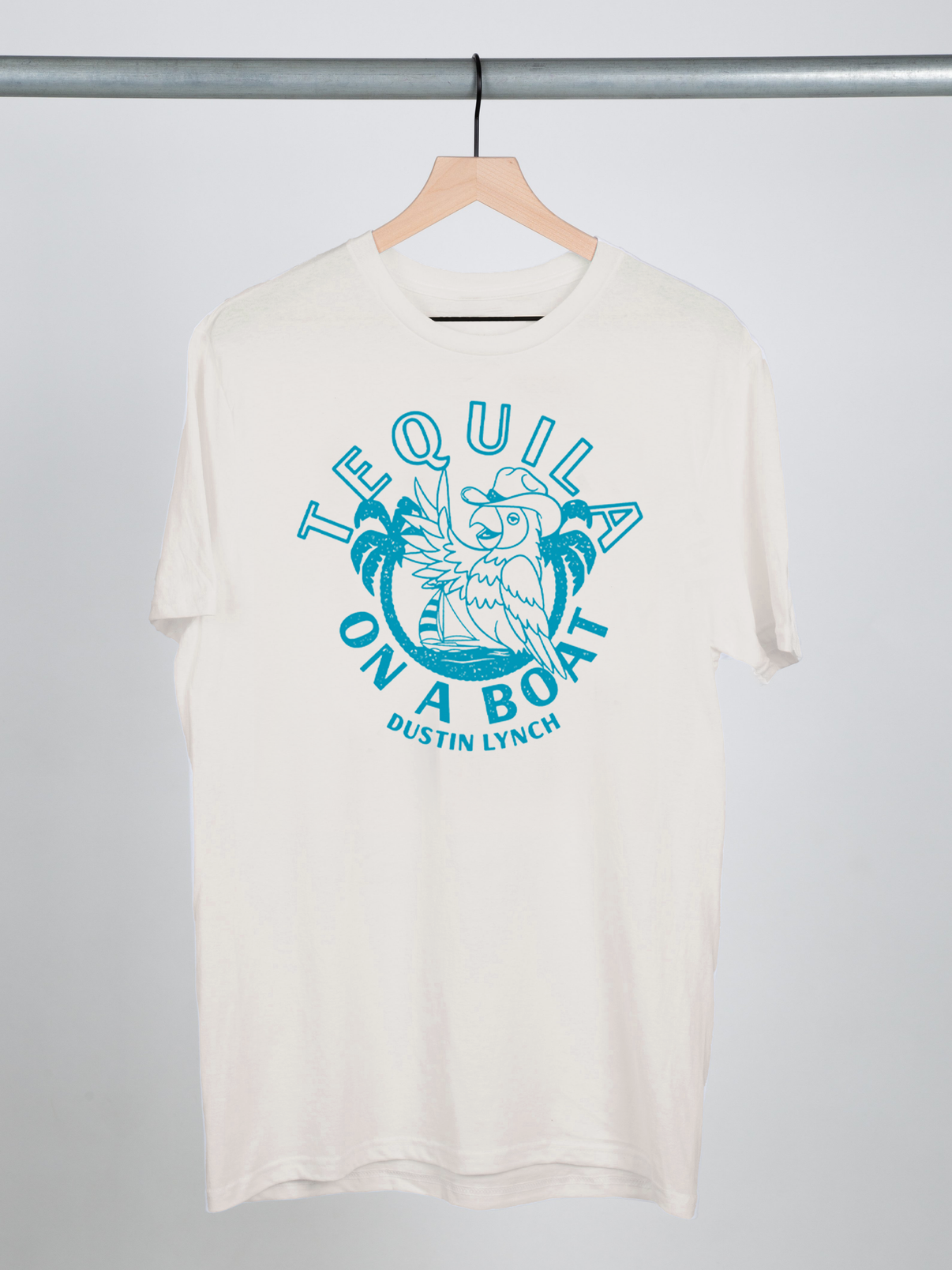 Tequila On A Boat Tee Dustin Lynch